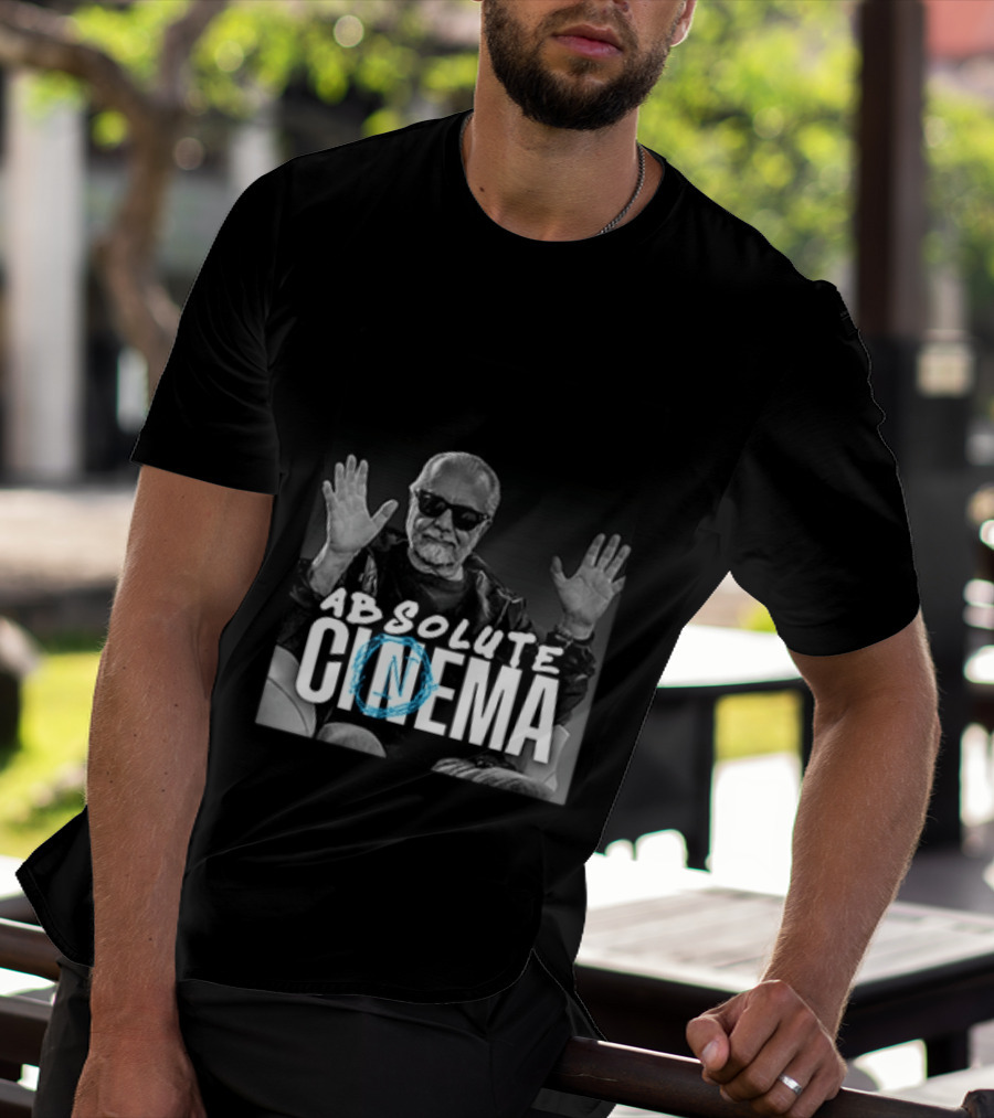 Aurelio De Laurentiis Absolute Cinema Hands Up T-Shirt