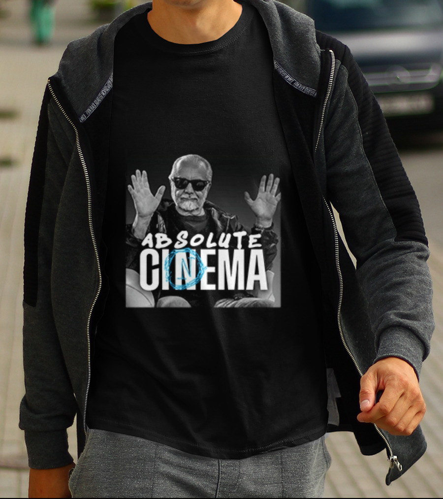 Aurelio De Laurentiis Absolute Cinema Hands Up T-Shirt