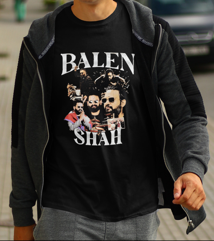 Balen Shah Collage T-Shirt