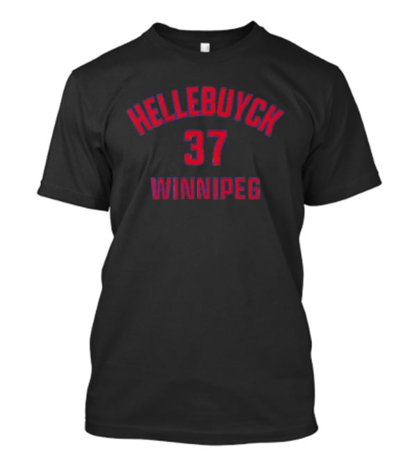 Hellebuyck 37 Winnipeg Jets Hockey T-Shirt
