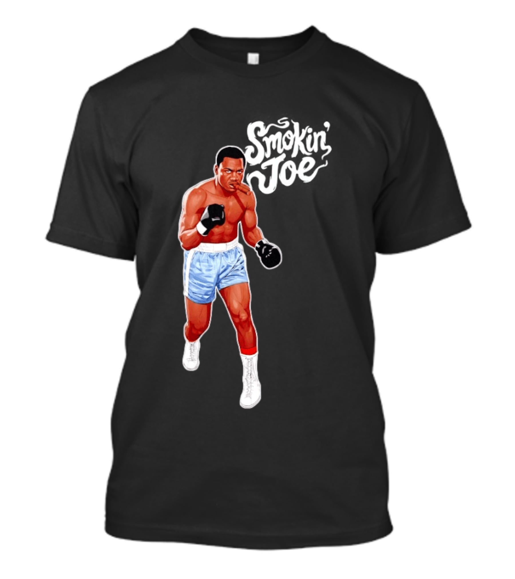 Joe Frazier Smokin' Joe Boxing Legend Historic Fighter T-Shirt