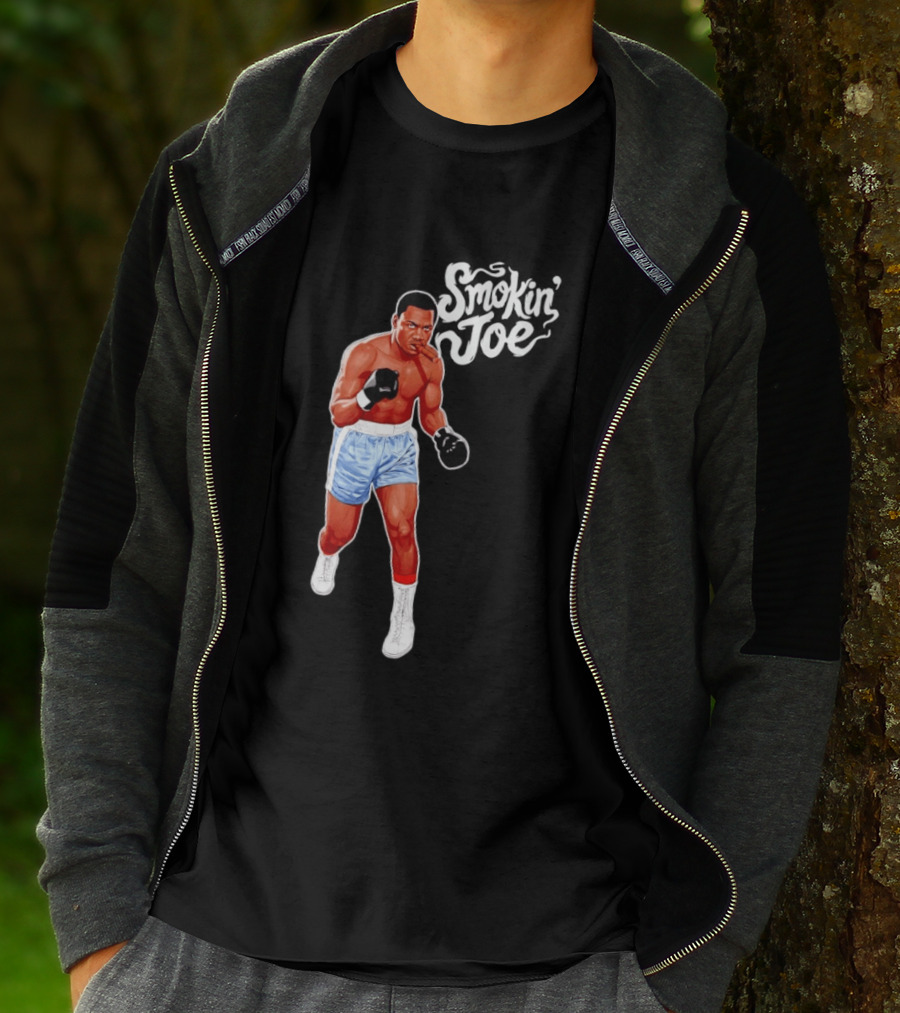 Joe Frazier Smokin' Joe Boxing Legend Historic Fighter T-Shirt