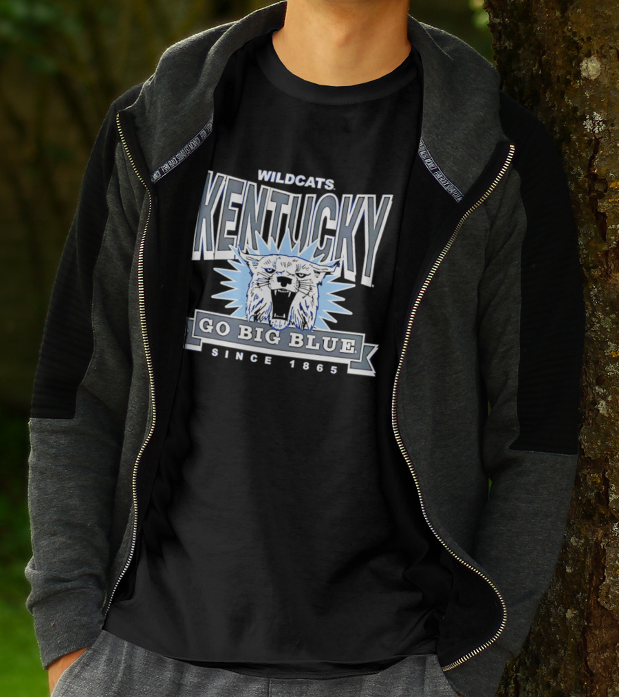 Kentucky Wildcats Go Big Blue Since 1865 Wildcat T-Shirt