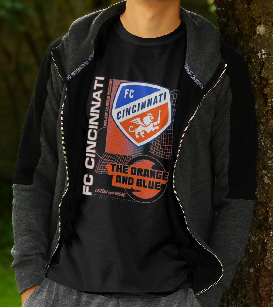 FC Cincinnati The Orange And Blue Soccer Pride T-Shirt