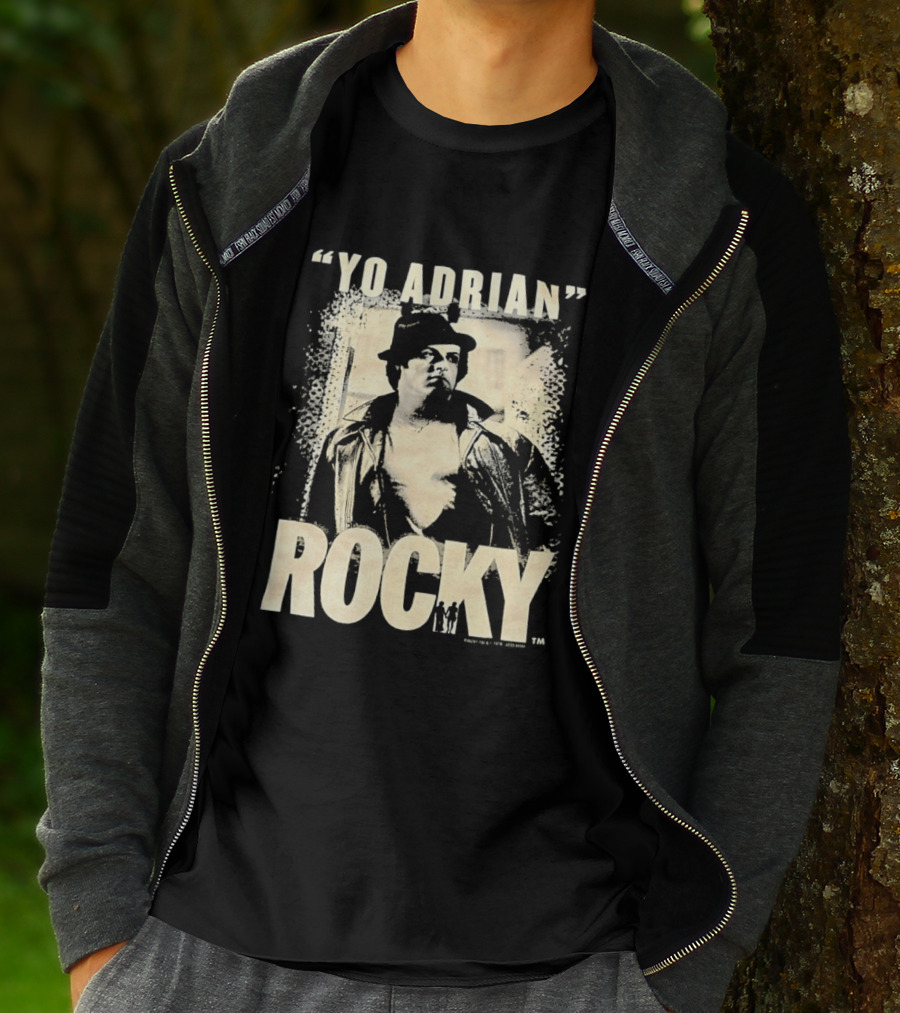 Yo Adrian Rocky Balboa Retro Movie T-Shirt