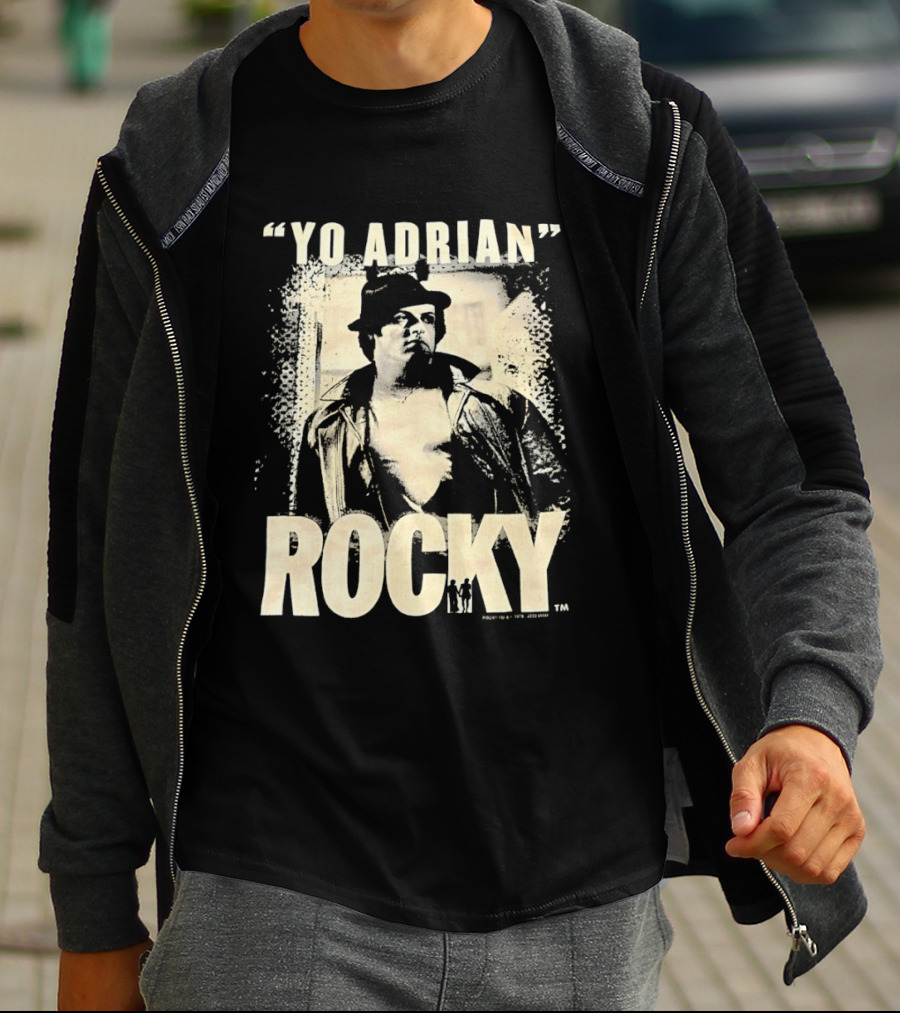 Yo Adrian Rocky Balboa Retro Movie T-Shirt