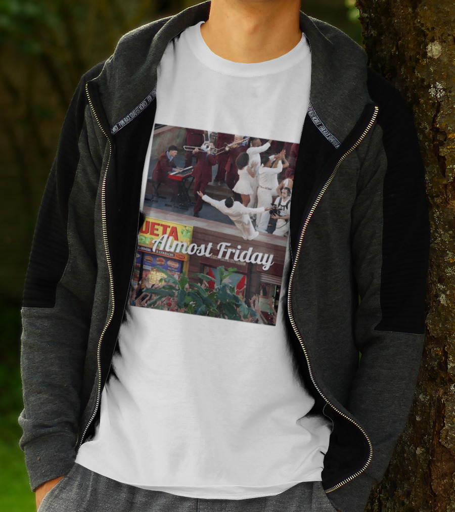 Almost Friday Bad Bunny Un Verano Sin Ti Party Scene T-Shirt