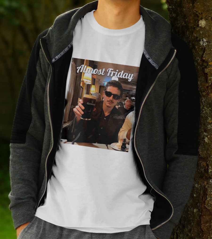 Almost Friday Timothee With Guinness Pint T-Shirt
