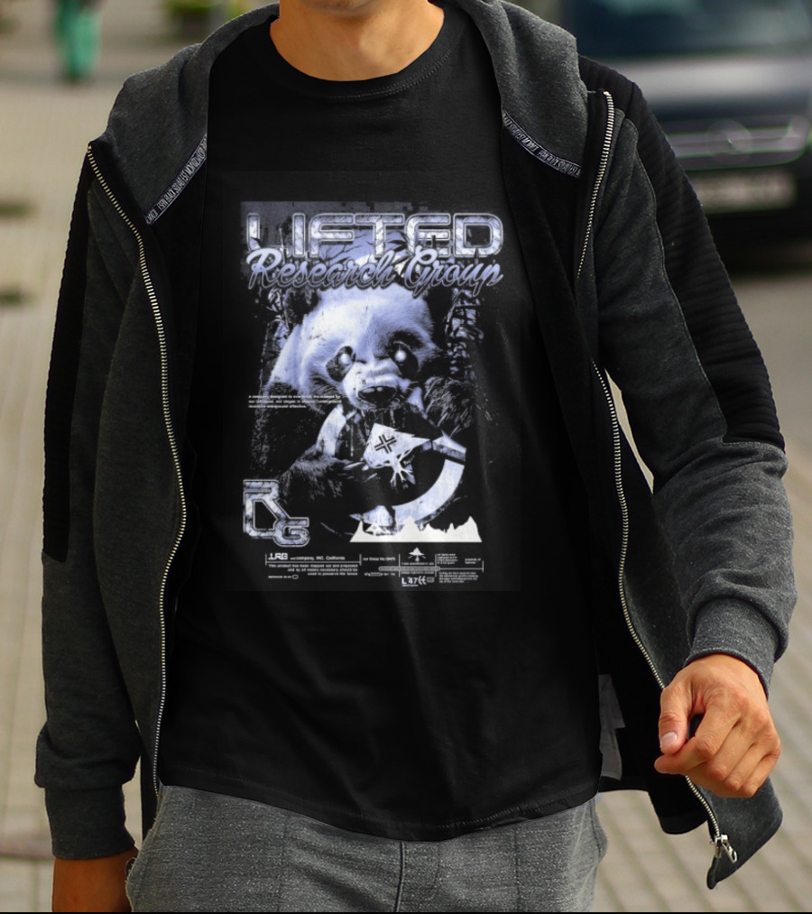 Lifted Research Group Pandamonium Panda Boxer Gloves T-Shirt