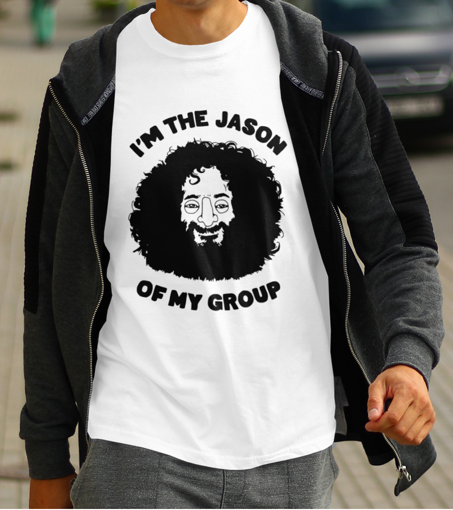 I'm The Jason Of My Group Curly Hair Face T-Shirt