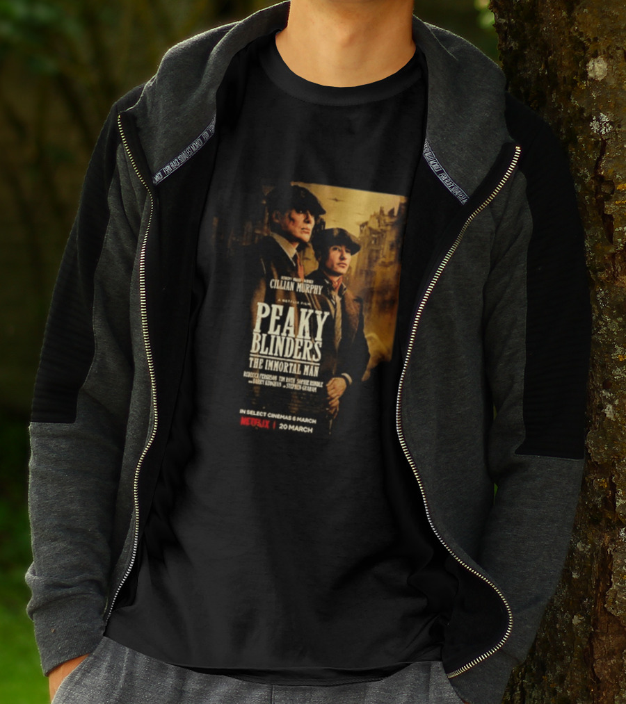 Peaky Blinders The Immortal Man Cillian Murphy Netflix Series March 20 2026 T-Shirt