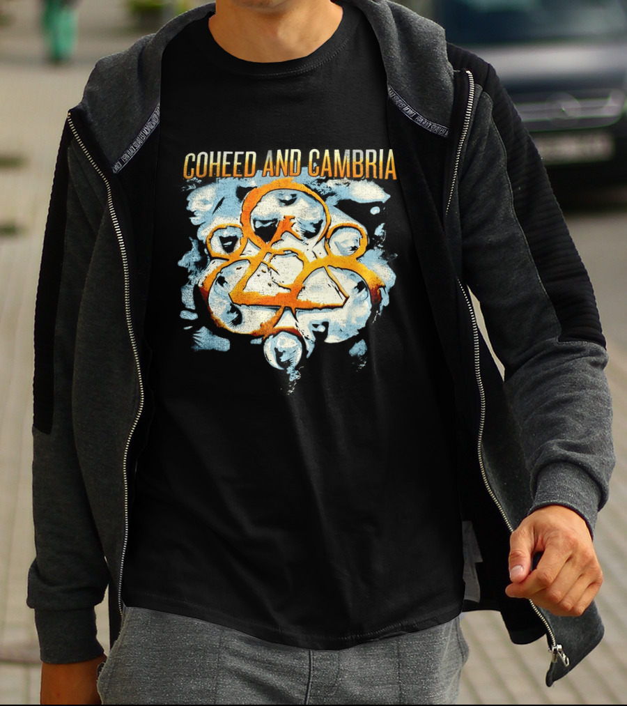 Coheed And Cambria Keywork Symbol With Artistic Texture T-Shirt