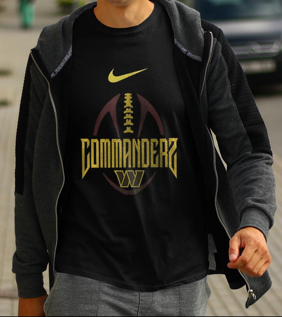 Nike Washington Commanders Football Racing T-Shirt