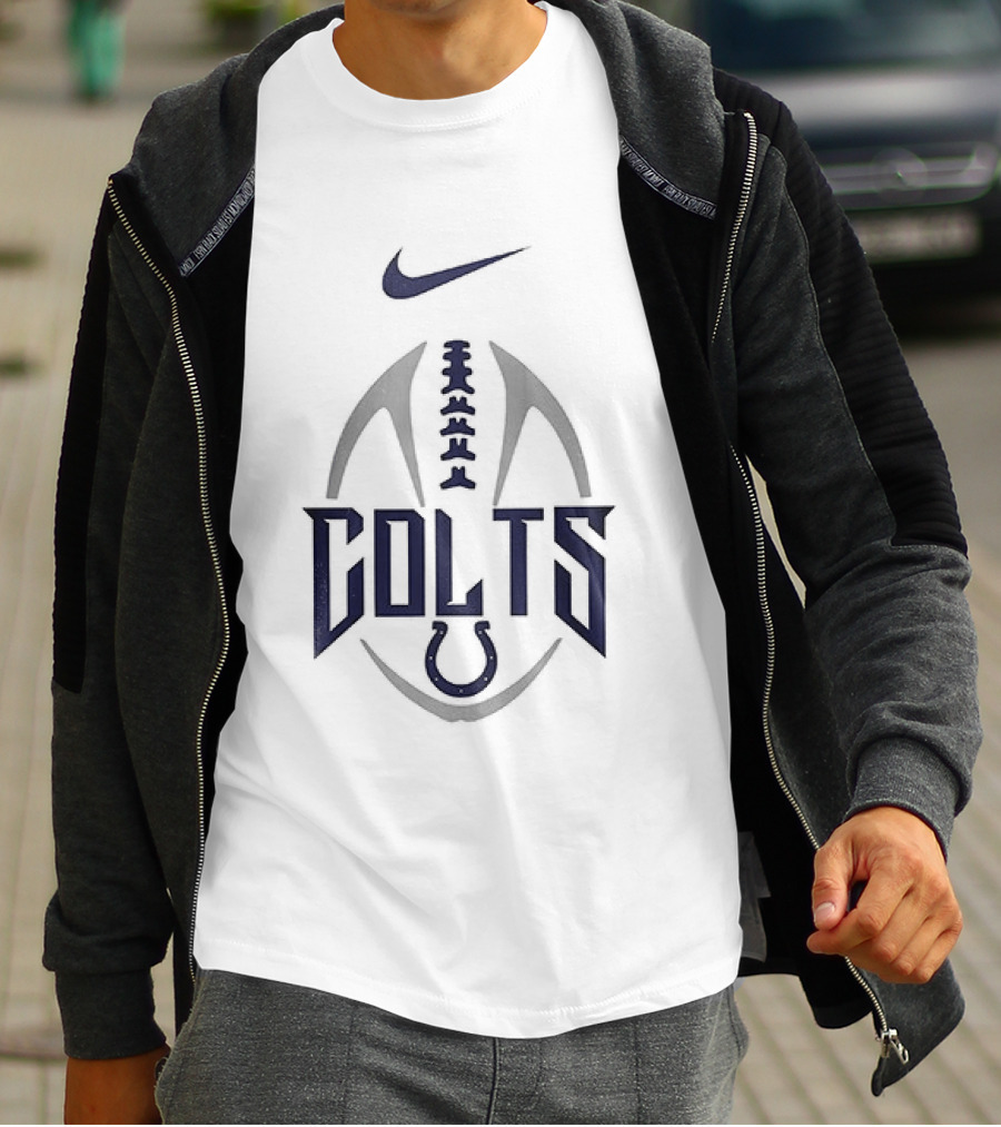 Indianapolis Colts Nike Drag Racing Football T-Shirt
