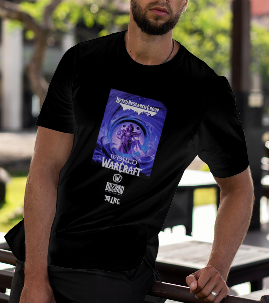 Lifted Research Group World Of Warcraft Xal'Atath The Void Mage T-Shirt