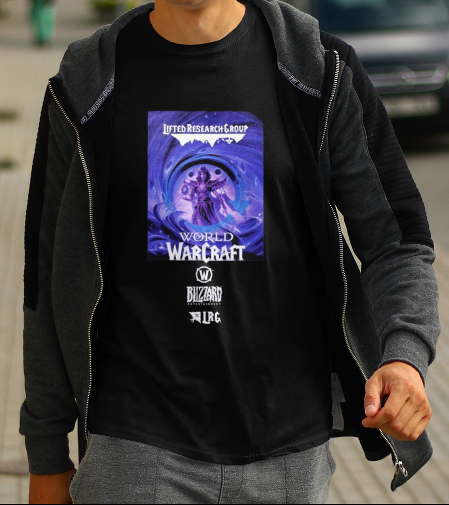 Lifted Research Group World Of Warcraft Xal'Atath The Void Mage T-Shirt