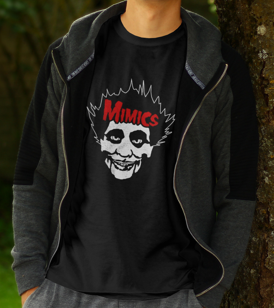 Mimics Fergus Joker Face Wild Hair T-Shirt