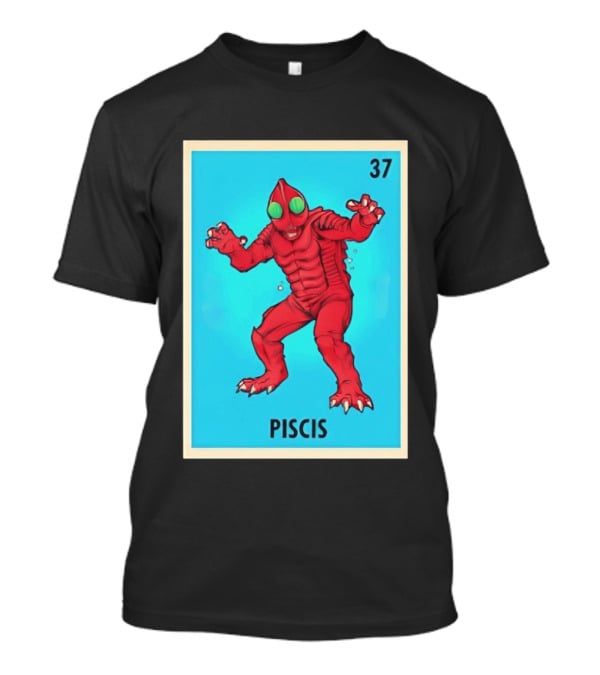 Piscis Card 37 Loteria Monster T-Shirt
