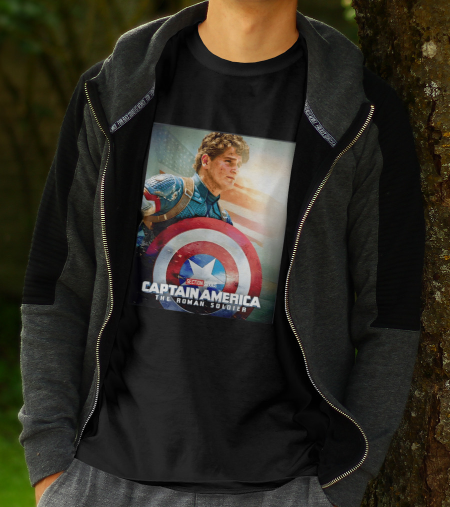 SECTION STUDIOS Captain America The Roman Soldier T-Shirt