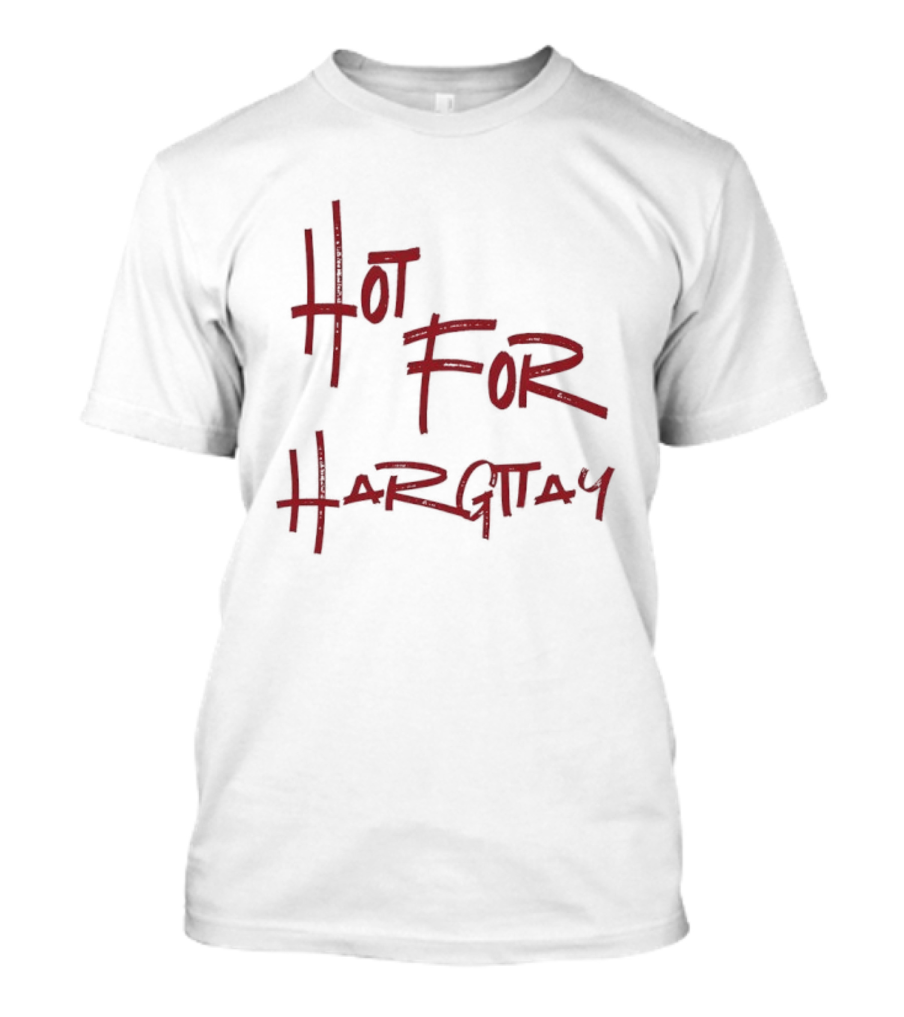 Hot For Hargitay Bold Red T-Shirt