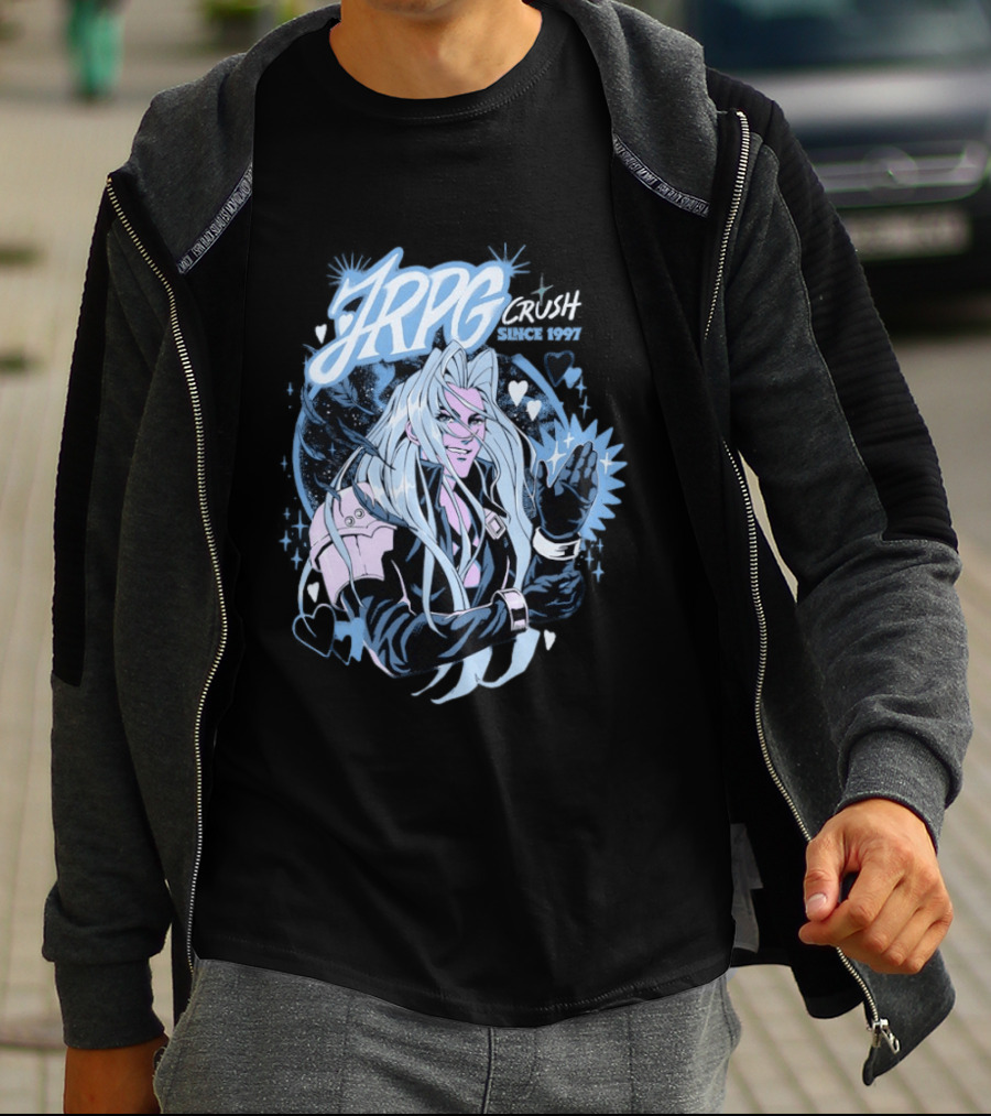 Sefikura JRPG Crush Iconic Character Tribute Since 1997 T-Shirt