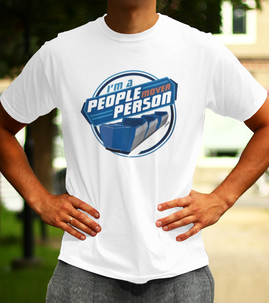 I'm A People Mover Person Retro Style Transport T-Shirt