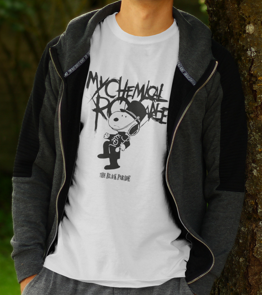 My Chemical Romance Snoopy The Black Parade Fan T-Shirt
