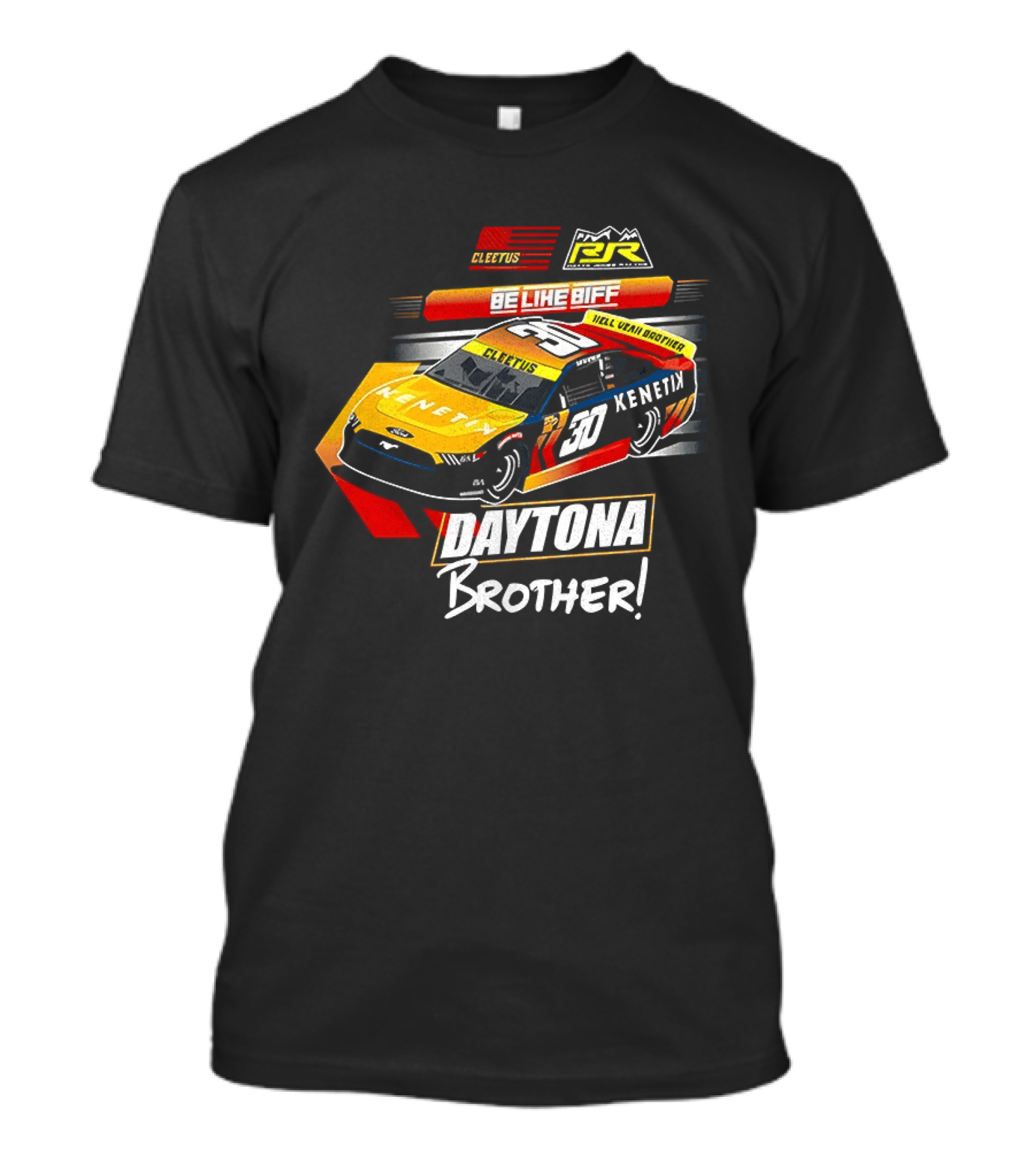 Cleetus McFarland Race Line Live 97 KENETIC Daytona Brother T-Shirt