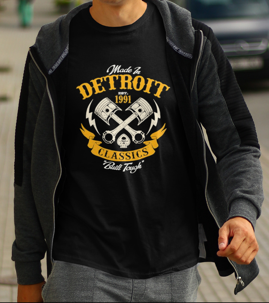 Made In Detroit Classics 1991 Built Tough T-Shirt