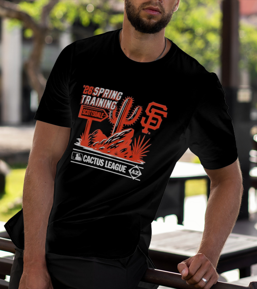 San Francisco Giants 2026 Spring Training Cactus League AZ MLB T-Shirt