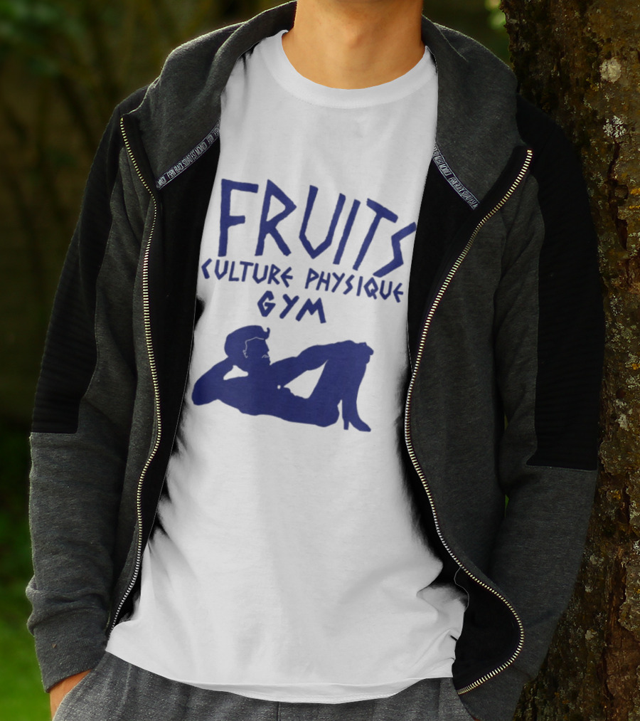 FRUITS Culture Physique Gym Silhouette Fitness T-Shirt