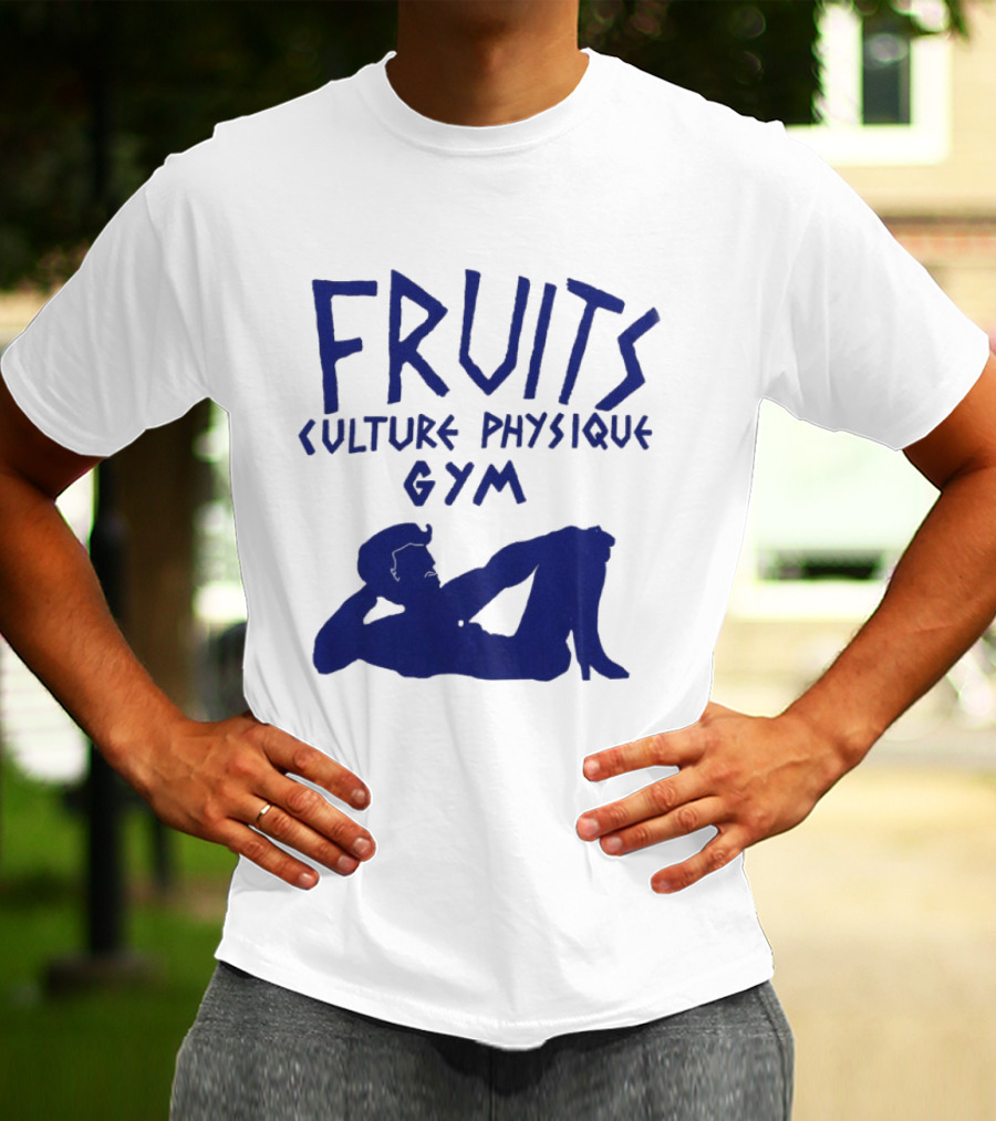 FRUITS Culture Physique Gym Silhouette Fitness T-Shirt