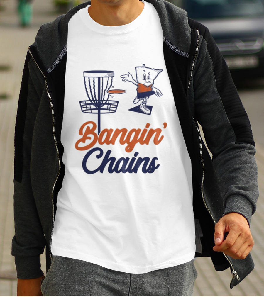 Bangin' Chains Minnesota Disc Golf T-Shirt