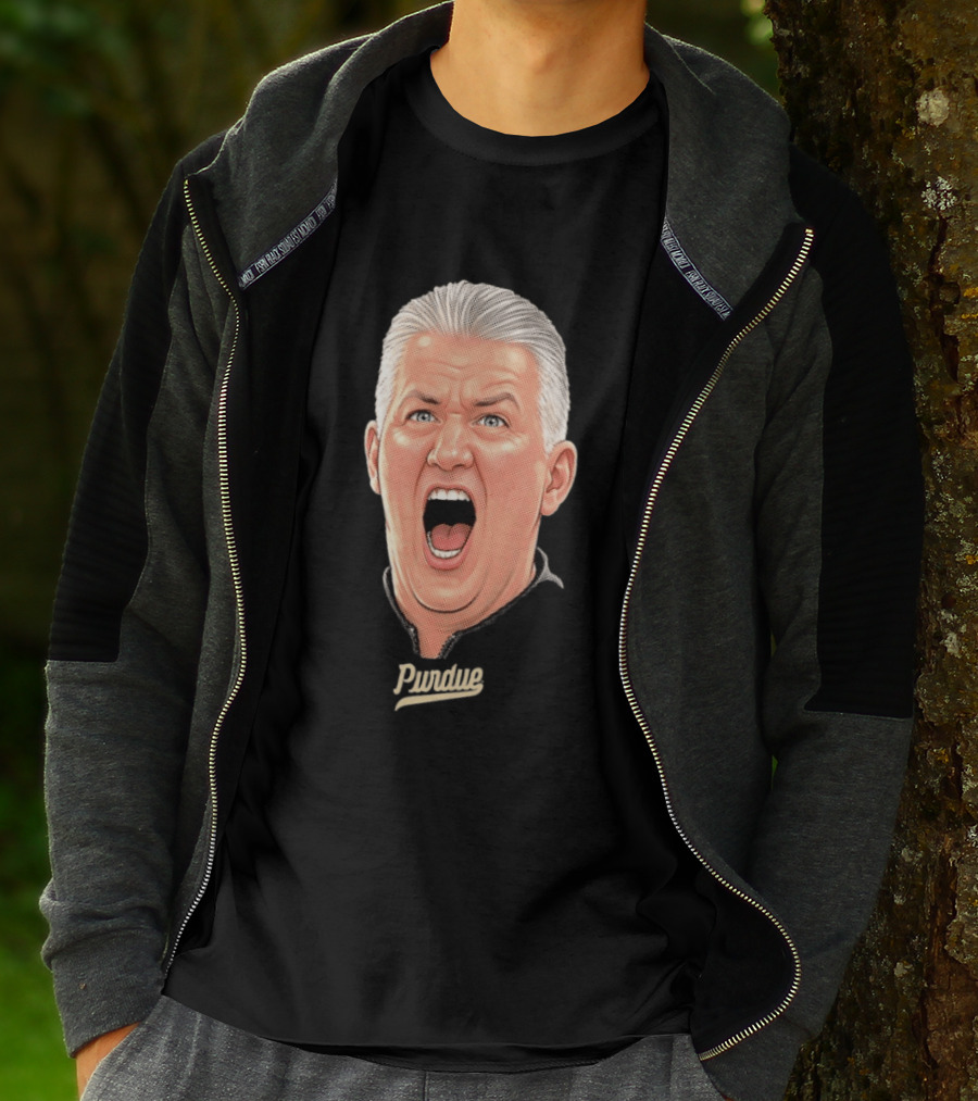 Purdue Boilermakers Coach Painter Bighead T-Shirt