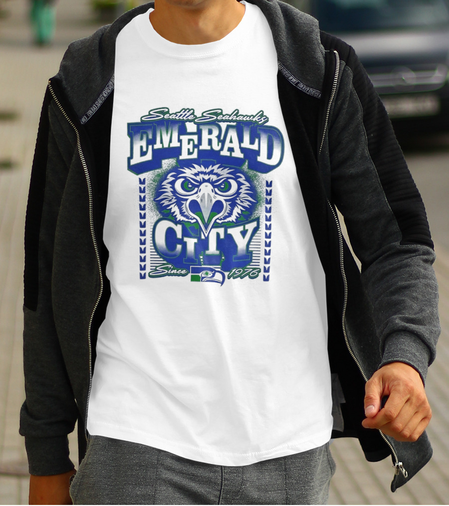Seattle Seahawks Emerald City Since 1976 T-Shirt