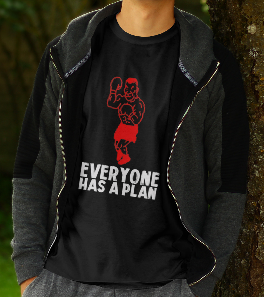 Everyone Has A Plan Punchout Video Game Boxing T-Shirt