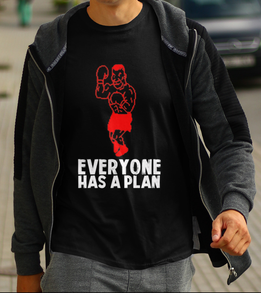 Everyone Has A Plan Punchout Video Game Boxing T-Shirt