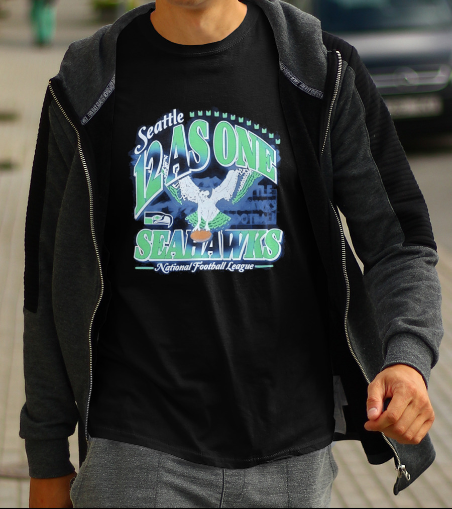 Seattle Seahawks 12 As One National Football League T-Shirt