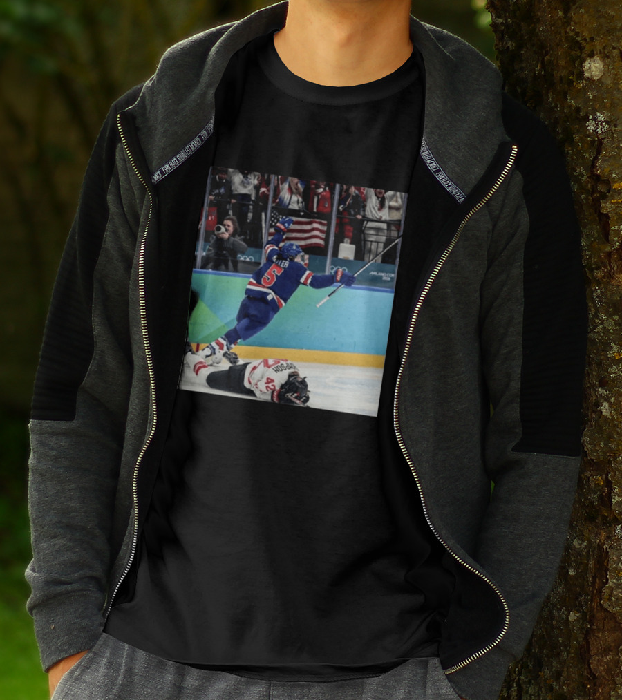 Team USA Women's Hockey Gold Win Milan 2026 Celebration T-Shirt