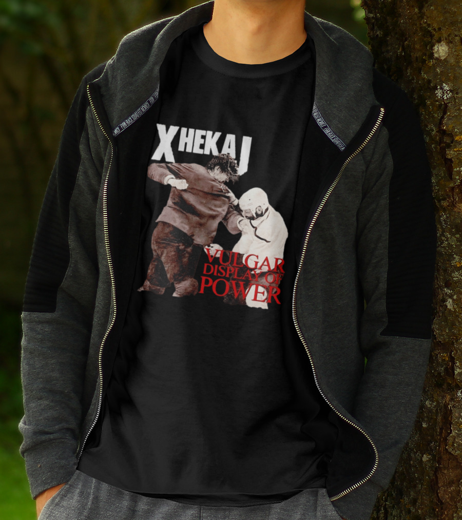 Xhekaj Vulgar Display Of Power Hockey Fight T-Shirt