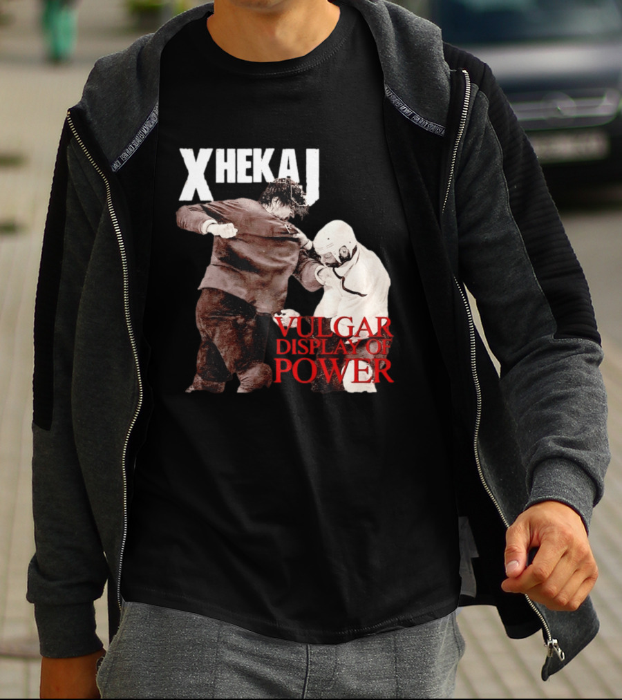 Xhekaj Vulgar Display Of Power Hockey Fight T-Shirt
