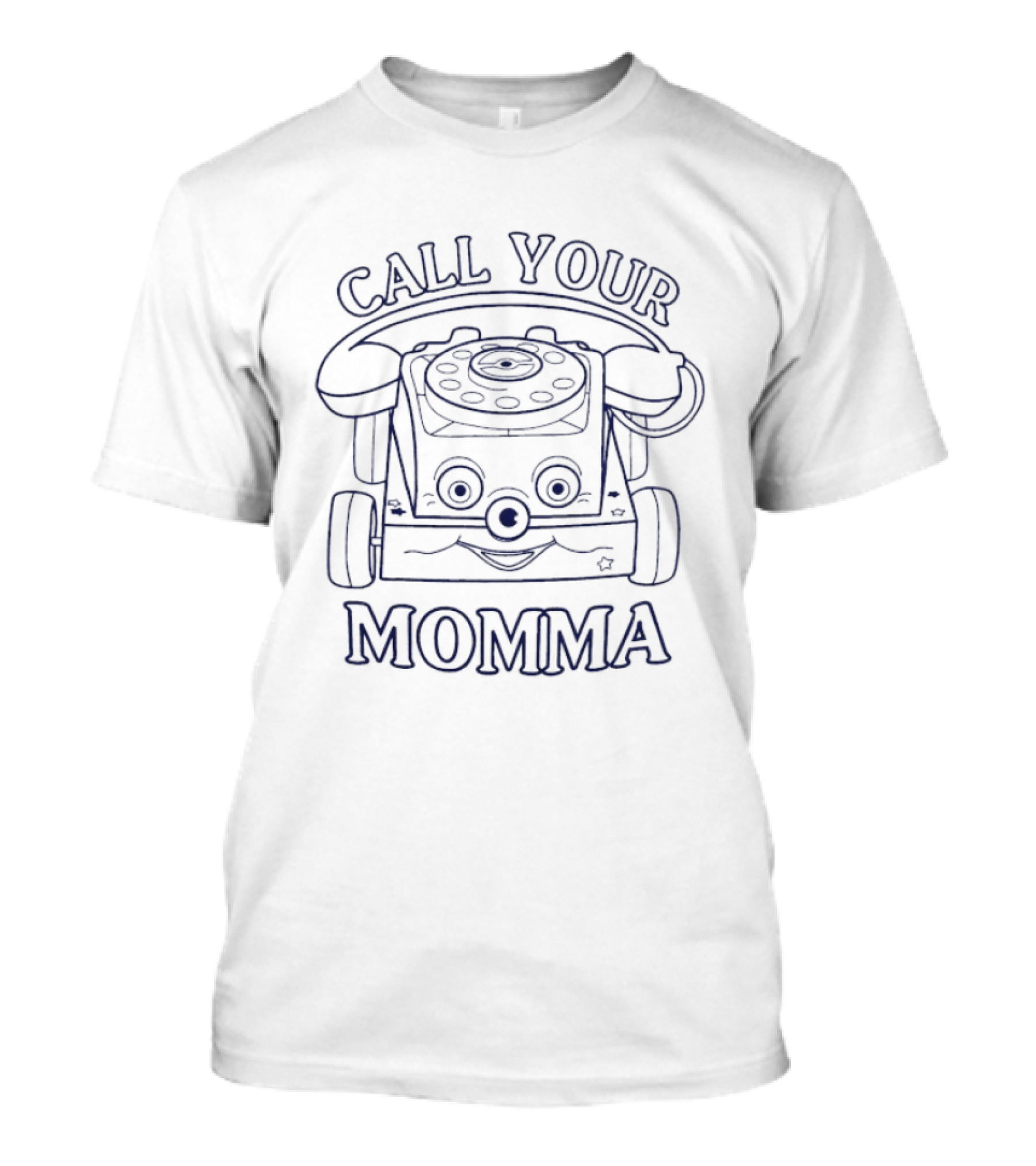Matt Mitchell Call Your Momma Vintage Toy Phone T-Shirt