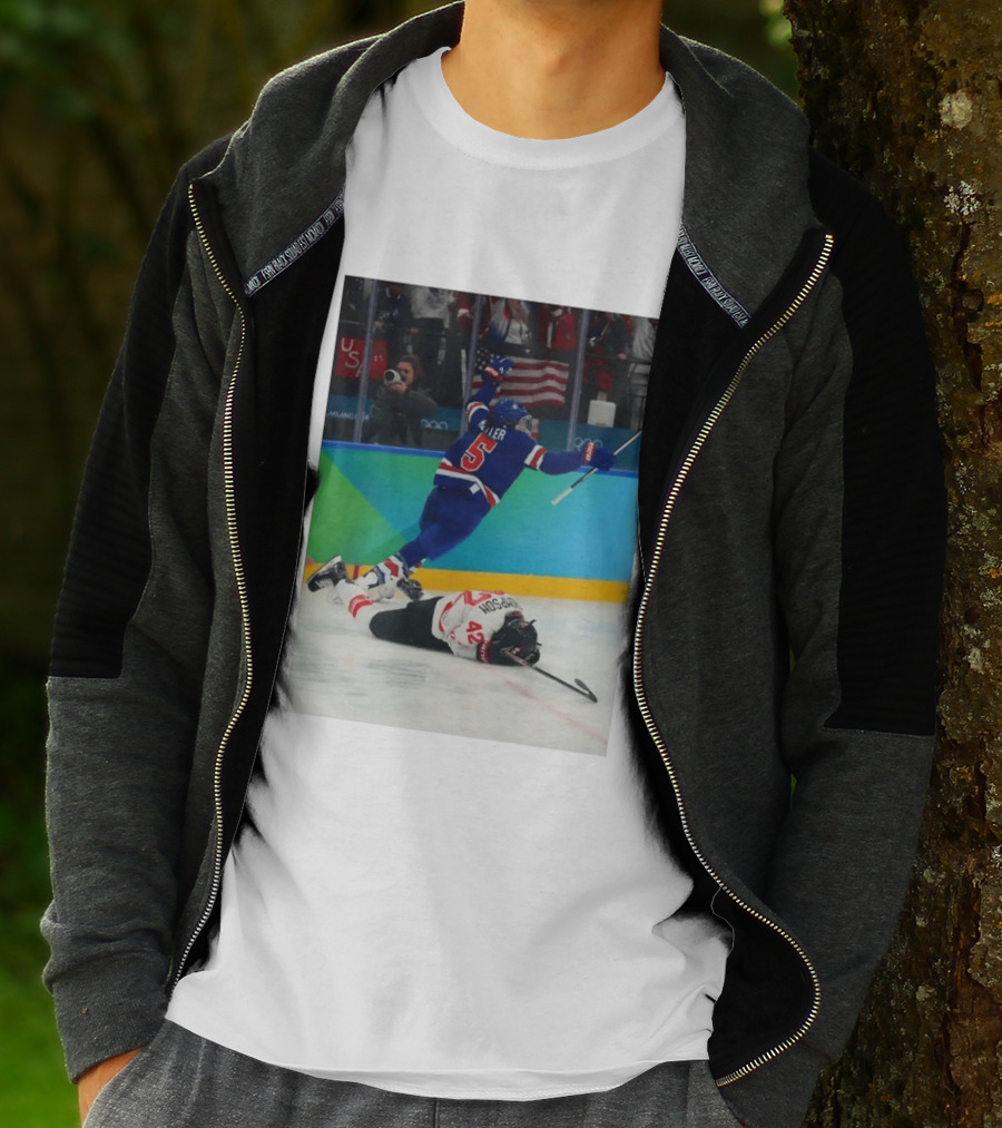 Megan Keller USA Olympic Hockey OT Goal Celebration T-Shirt