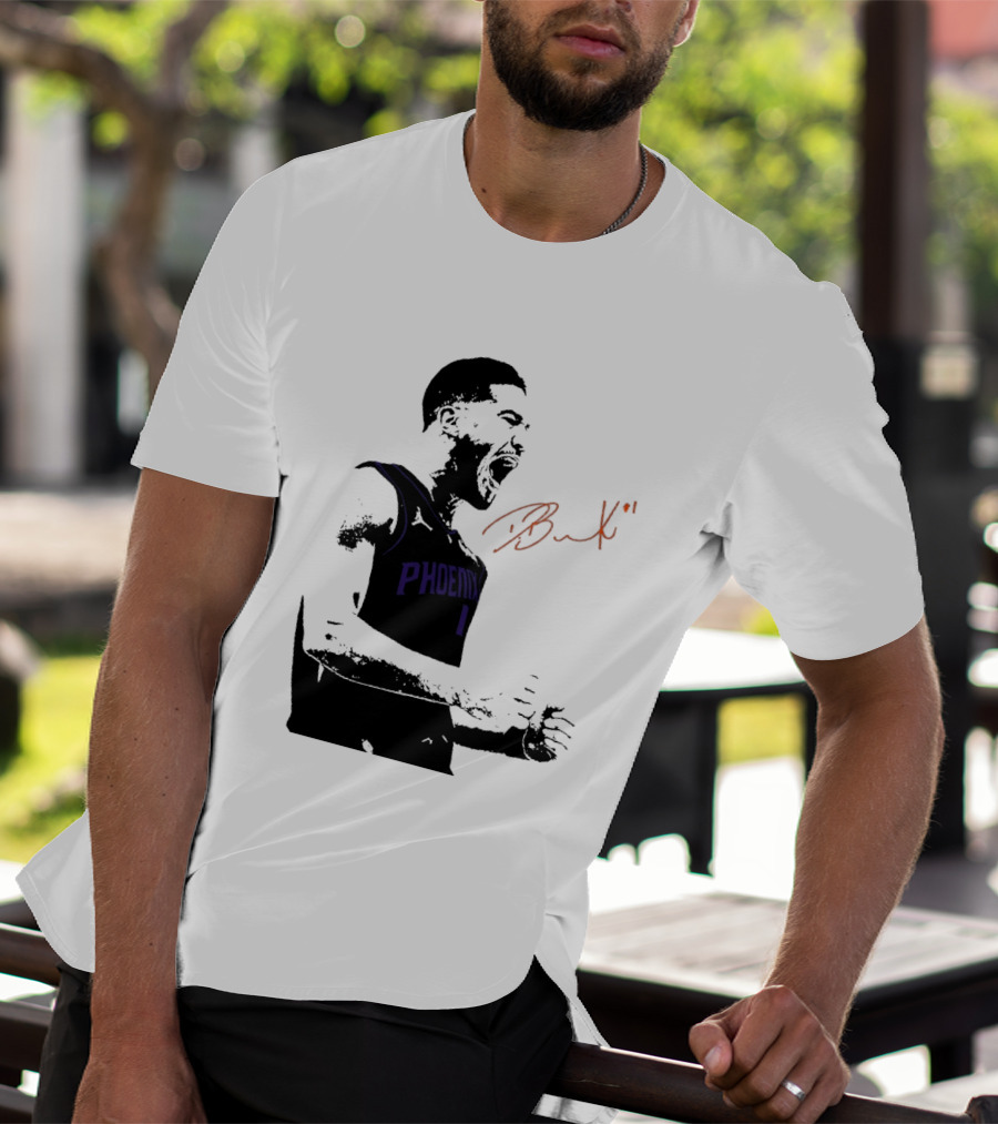 Phoenix Suns Booker Signature Don't Tap T-Shirt