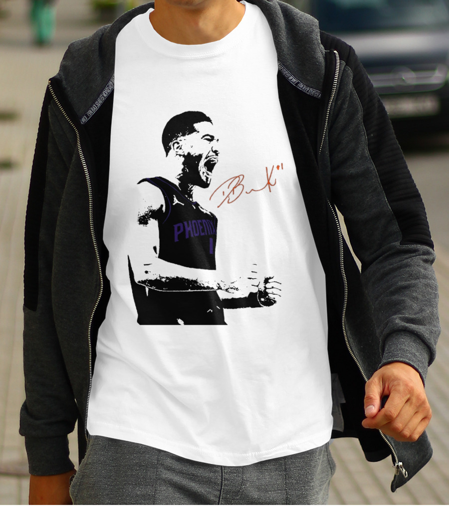 Phoenix Suns Booker Signature Don't Tap T-Shirt