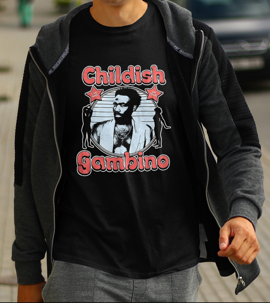 Childish Gambino Live And On Tour T-Shirt