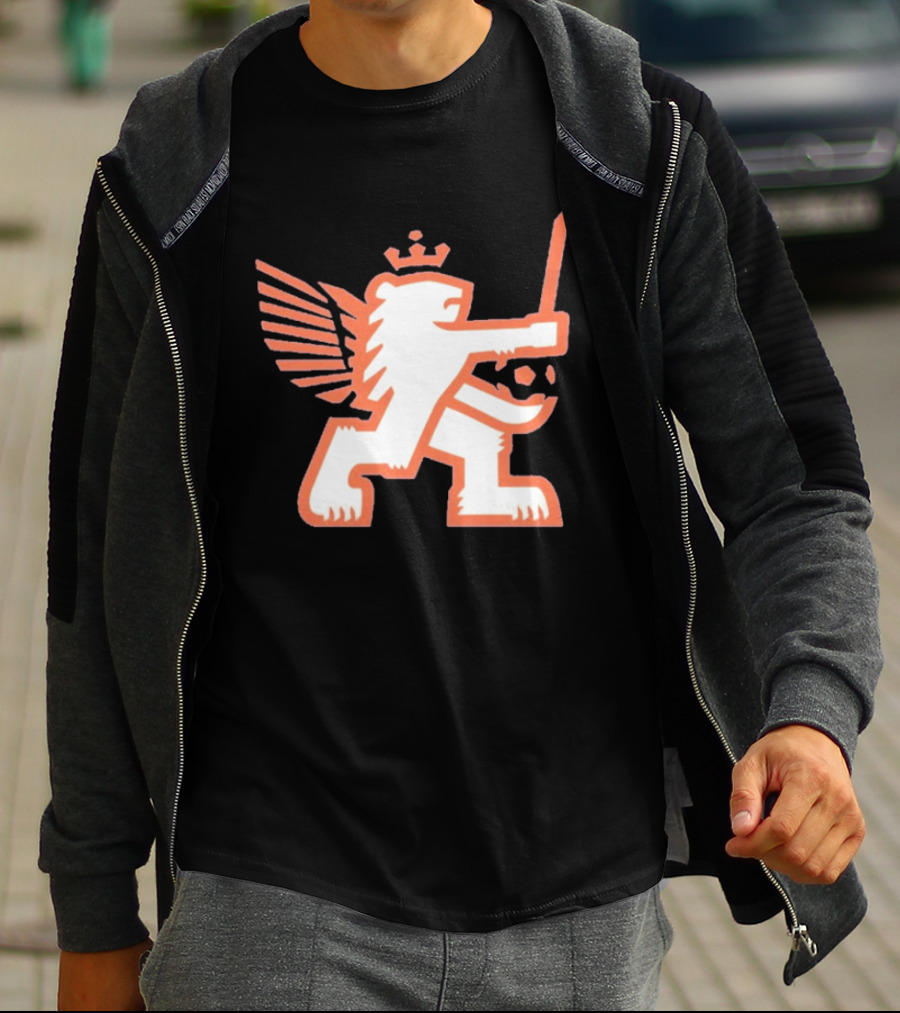 Knifey Lion FC Cincinnati Winged Sword T-Shirt