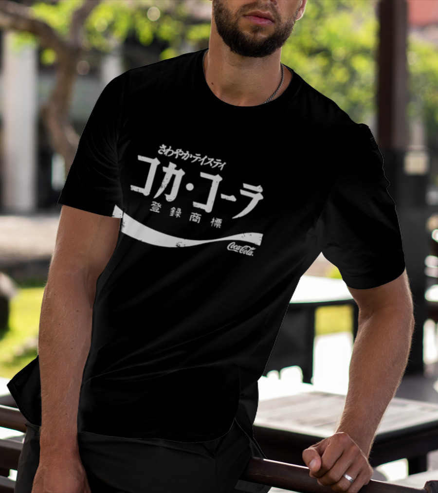 Coca Cola Japanese Kanji Script T-Shirt