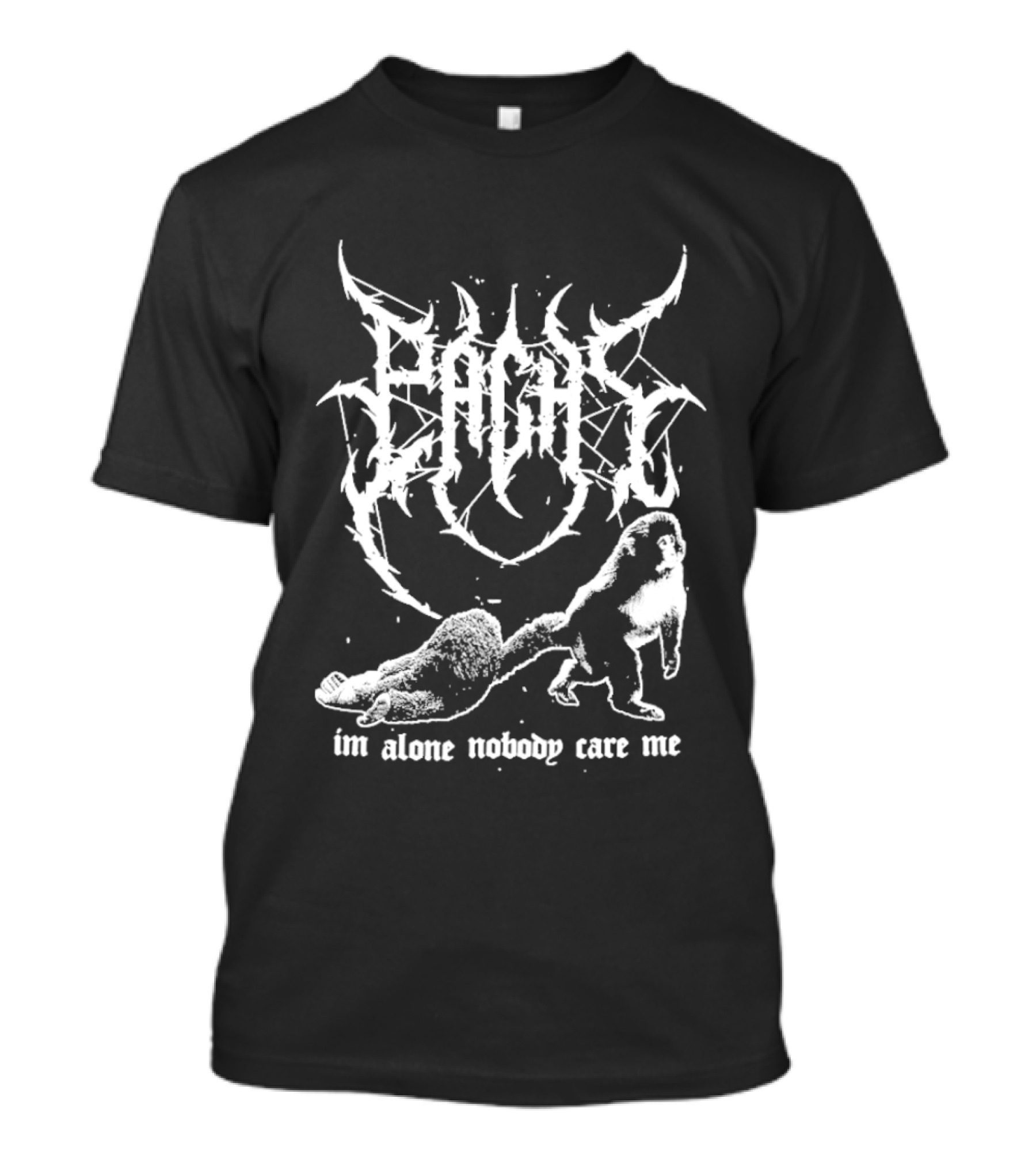 Pachi Metal Im Alone Nobody Care Me T-Shirt