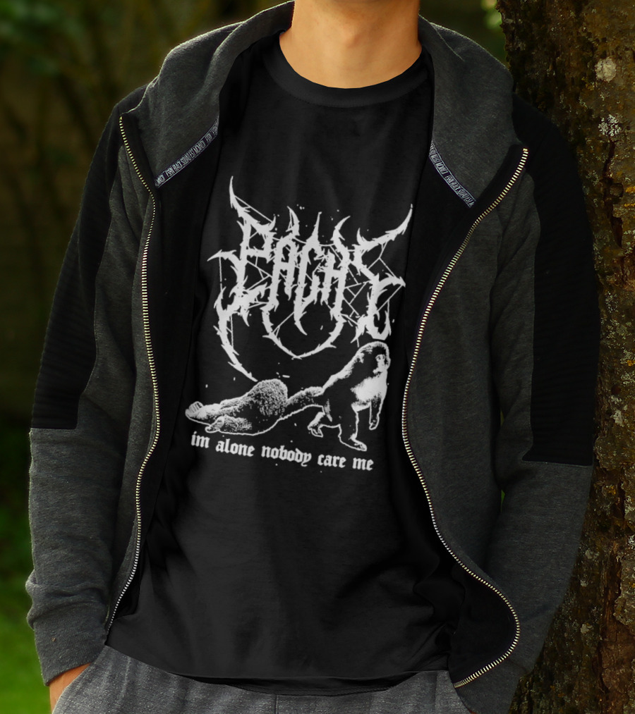 Pachi Metal Im Alone Nobody Care Me T-Shirt